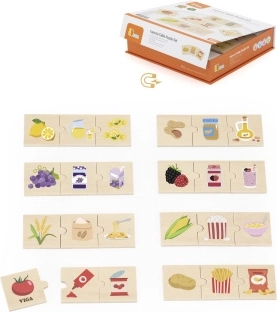 VIGA houten puzzel: relaties tussen natuur en voedsel