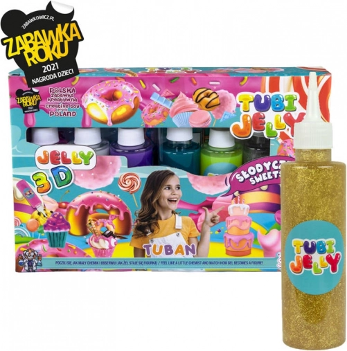 Tuban Tubi Jelly set Snoep – 6 kleuren