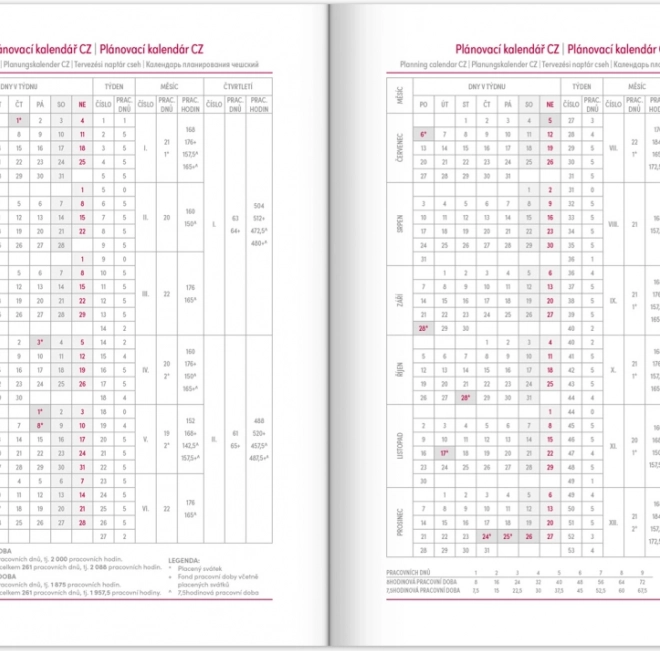 Dagelijkse agenda NOTIQUE Balakon 2026, zwart, 15 x 21 cm