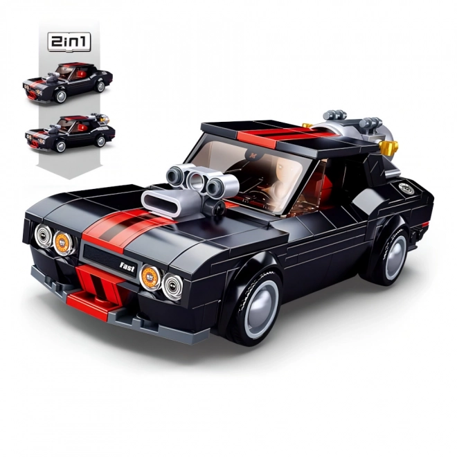 Sluban Model Bouwstenen M38-B1085 Straatraceauto 2v1