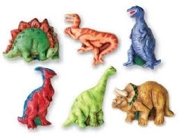 Dinosaurusproductie en -schilderen