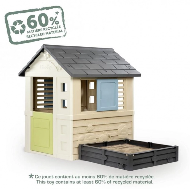Tuinhuis Smoby met zandbak