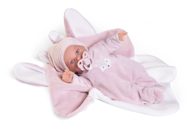 Antonio Juan 12439 PETIT - realistische pop met zacht stoffen lichaam - 27 cm