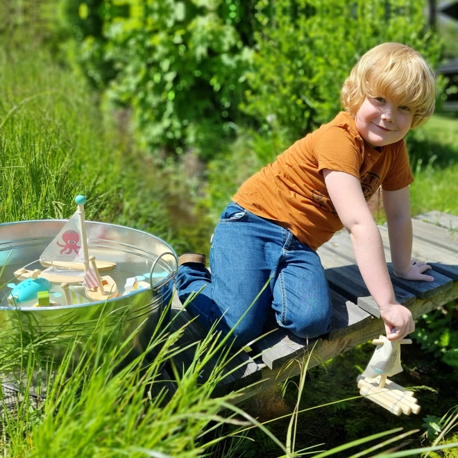 Small Foot Speelgoed voor in het water - vlot met walrus