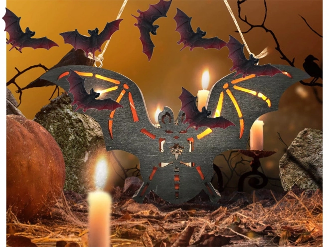 Halloween decoratie vleermuizen set