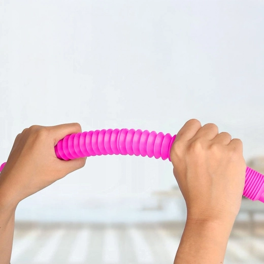 Rustgevend popping-effect