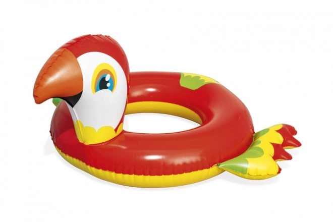 BESTWAY 84x76cm Kinder Zwemring Papegaai Vinyl