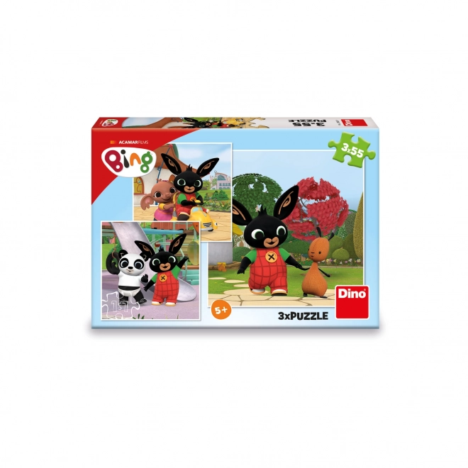 BING SPEELT 3x55 Puzzel