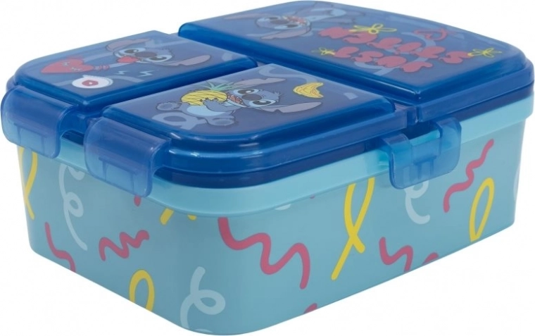 STOR XL broodtrommel met vakken Stitch