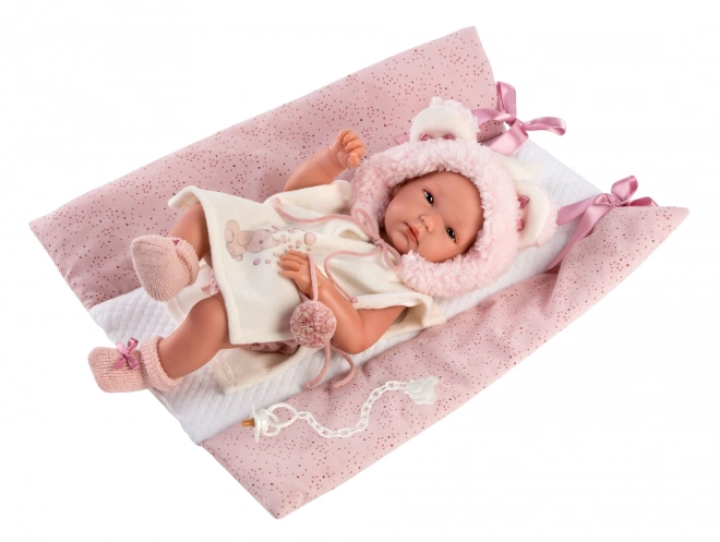 Llorens M635-44 kleding voor pasgeboren pop NEW BORN maat 35-36 cm