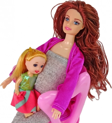 Set bevat verschillende poppen