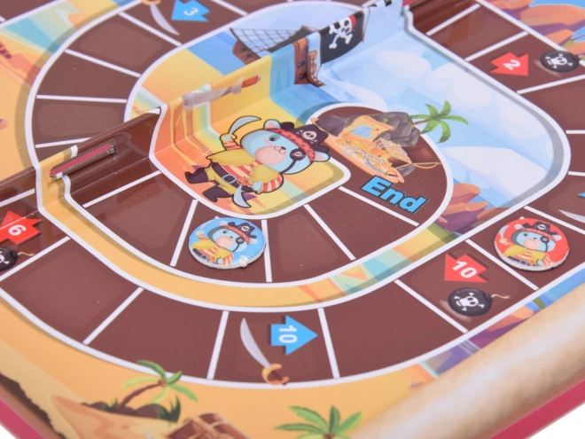 Magnetisch spel Schatzoeken Piraten