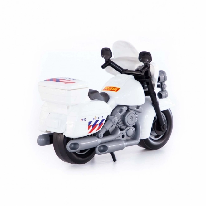 Politie motorfiets voor peuters Polesie Wit 71682