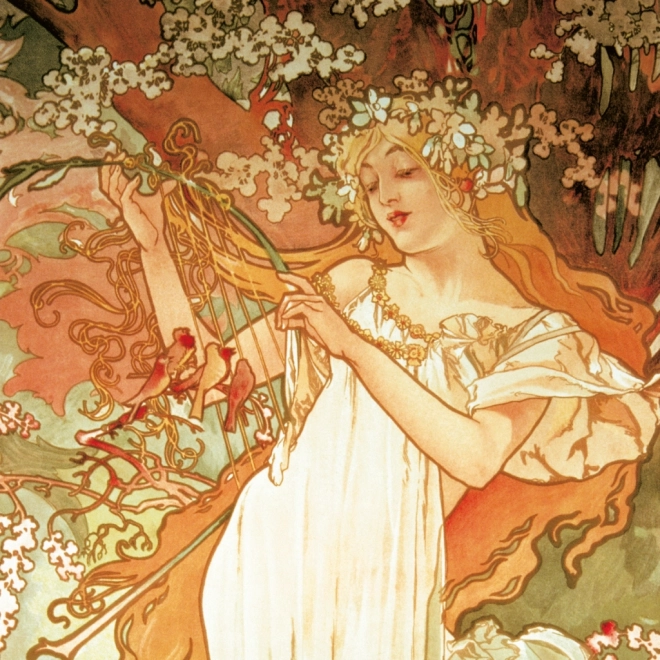 Notitiekalender Alfons Mucha 2026