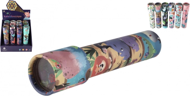 kaleidoscoop met diertjes 19 cm
