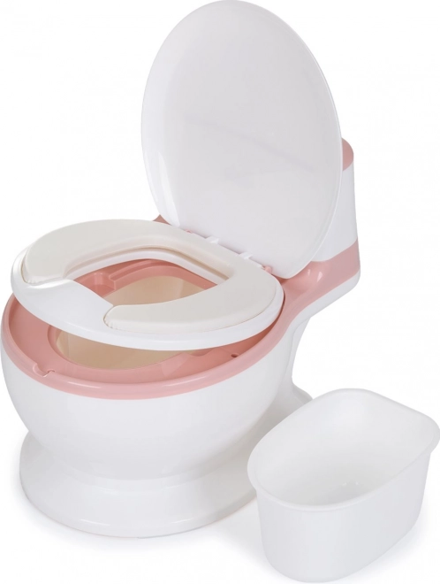 Kinderpotje met geluid Chipolino Lux roze