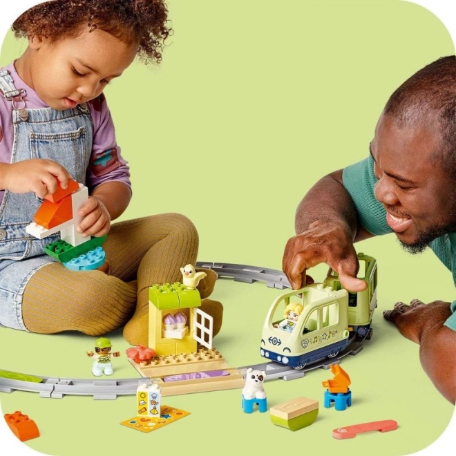 Zomervakantieavontuur met interactieve DUPLO-trein