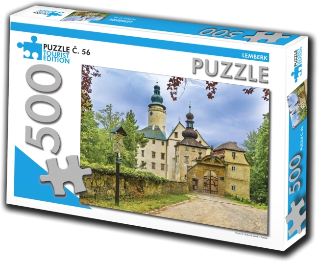 Puzzle Lemberk 500 stukjes toeristische editie