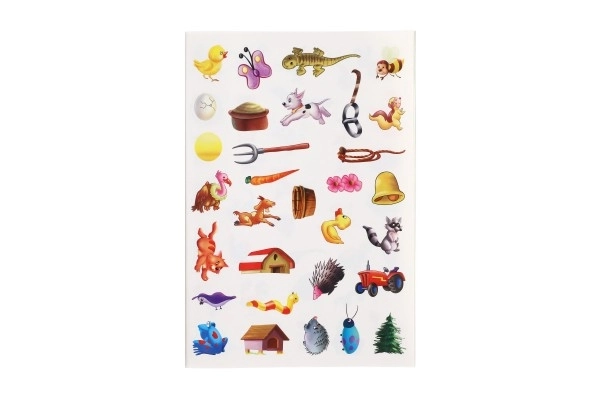 Boek Kleurrijke Wereld van Dieren met Stickers