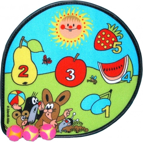 Krtjes dartbord met klittenband