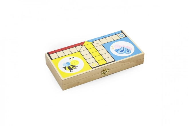 Houten Mens Erger Je Niet!