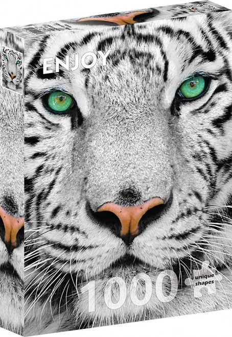 Puzzel Witte Siberische tijger 1000 stukken