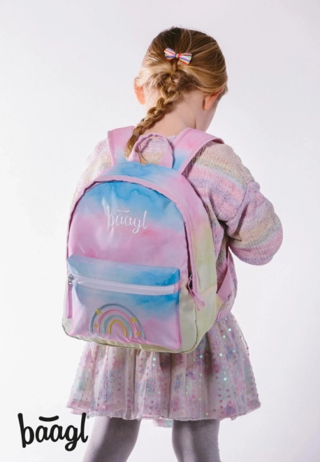BAAGL Kleuter rugzak Regenboog