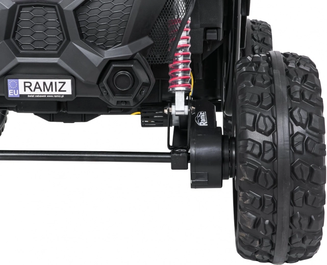EVA off-road wielen en verstelbare vering