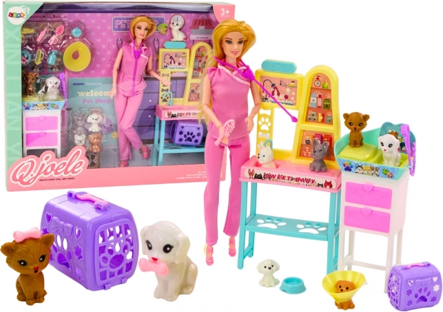 Dierenartsmeubilair Poppenset Dierenaccessoires
