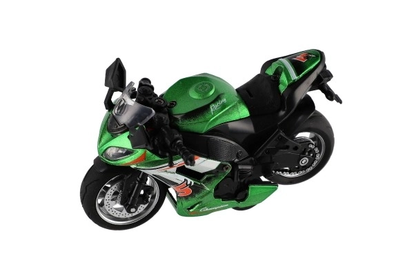 Racemotor met terugtrek-functie met licht en geluid