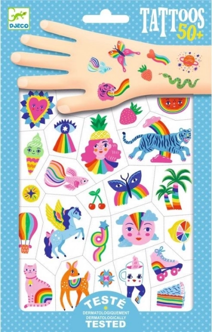 DJECO Tatoeage Regenboog