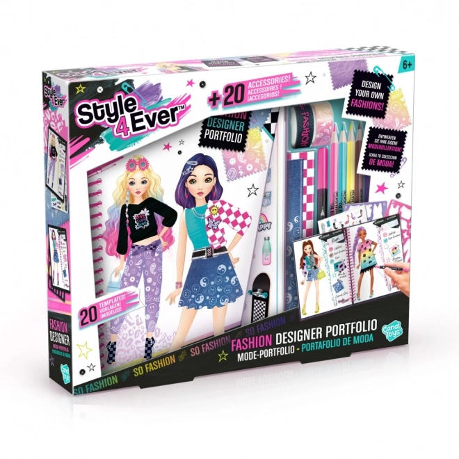 Stijlvolle set voor modeontwerpers