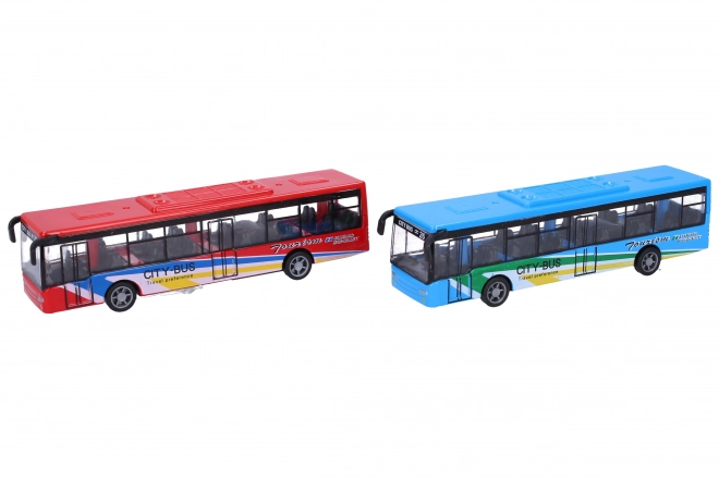 Metalen autobus 15 cm