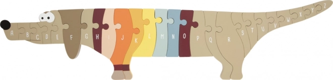 Houten alfabetpuzzel teckel SMALL FOOT