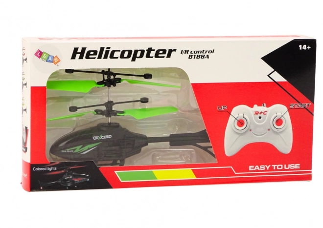 Afstandsbediende RC helikopter Gyroscoop – groen