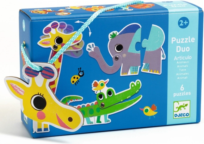 DJECO Puzzel Duo Diertjes