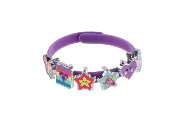 Creatieve set Maak je eigen Eenhoorn armband in doos 15x20,5x2,5cm