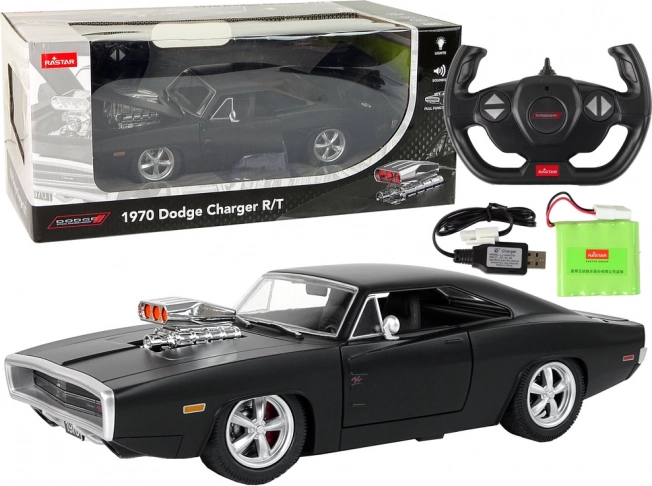 Afstandsbediening Auto Dodge Charger 1:16 Zwart