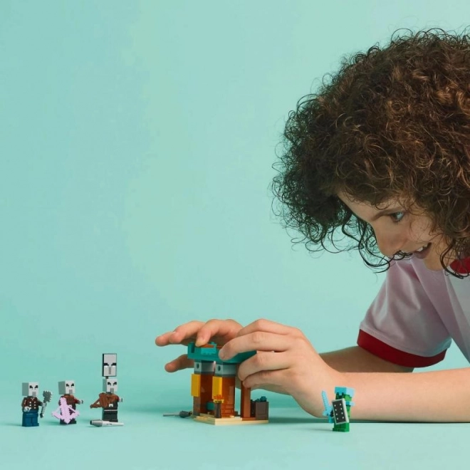 Lego Minecraft Zandpatrouille