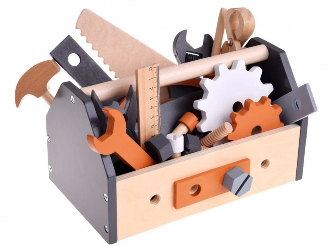 Houten werkplaats set voor kinderen met gereedschap