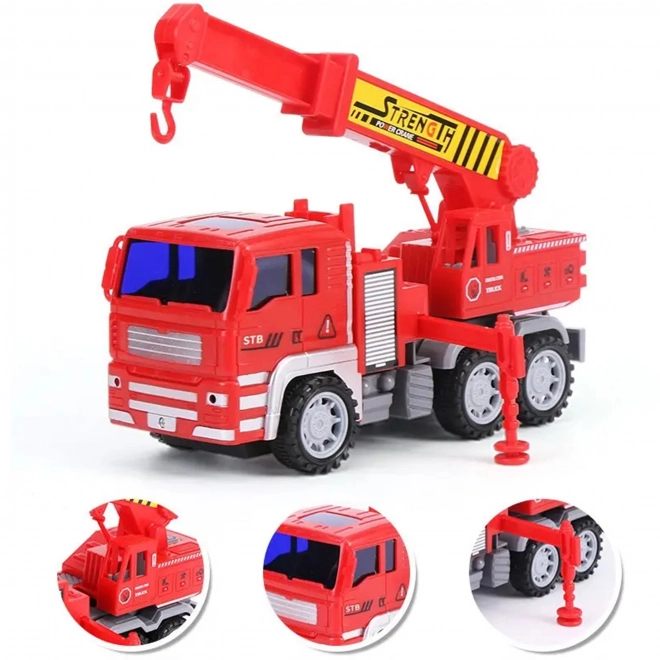 Woopie set brandweerauto's 6-in-1