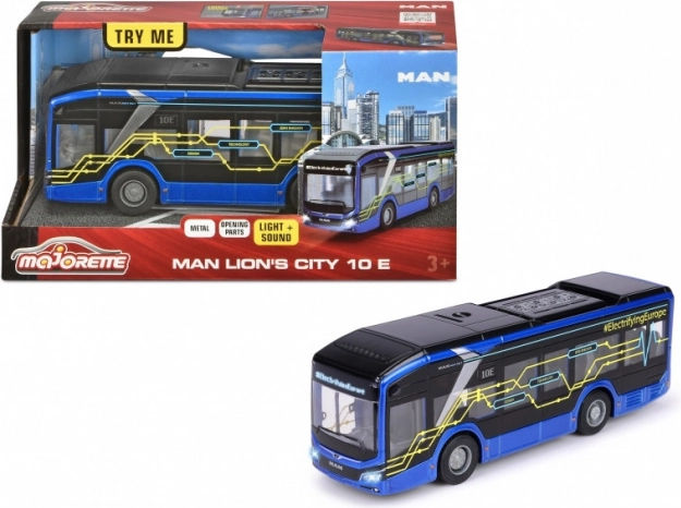 Majorette bus MAN Lion 22,5 cm