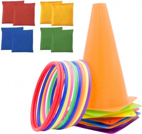 Set voor sport- en vaardigheidsspellen 29 stuks