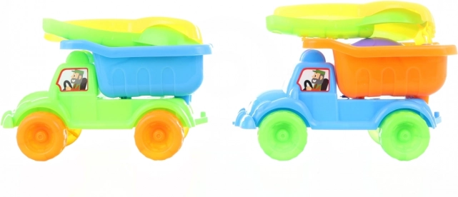 Zandset met autootje voor kinderen