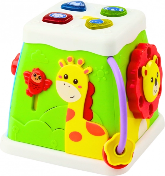 Interactieve educatieve kubus voor kinderen