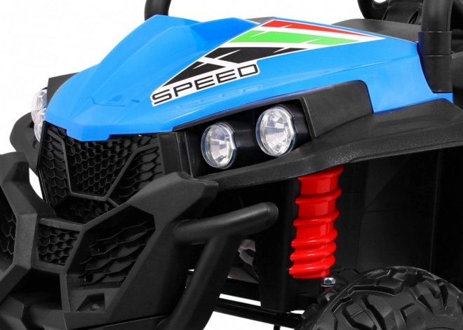 Elektrische kinderauto Grand Buggy met 4x4 aandrijving en LED-lichten