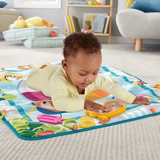 Fisher Price speelkleed met zwembadthema