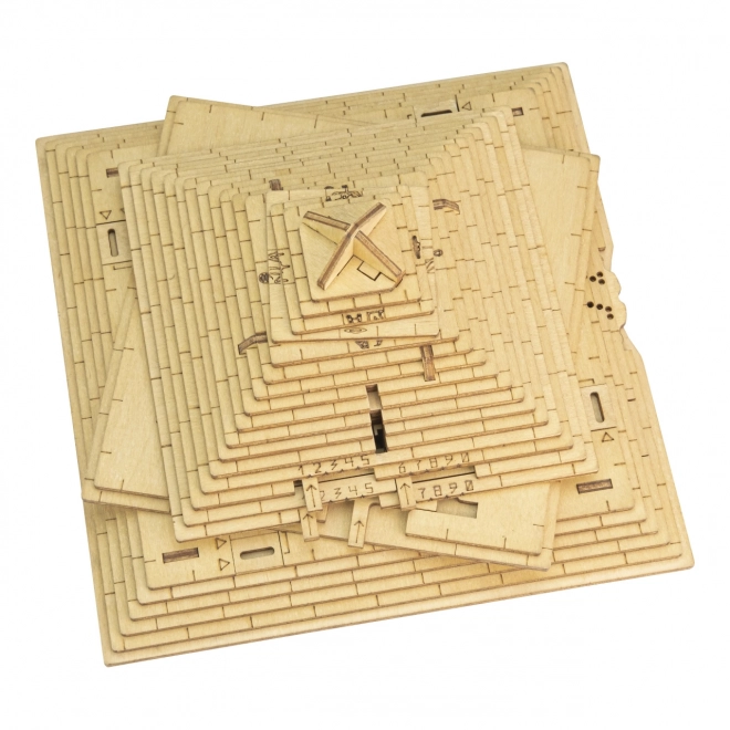 EscapeWelt 3D houten mechanische puzzel Pyramide