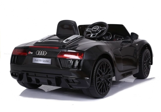 Elektrische kinderauto Audi R8 Spyder zwart
