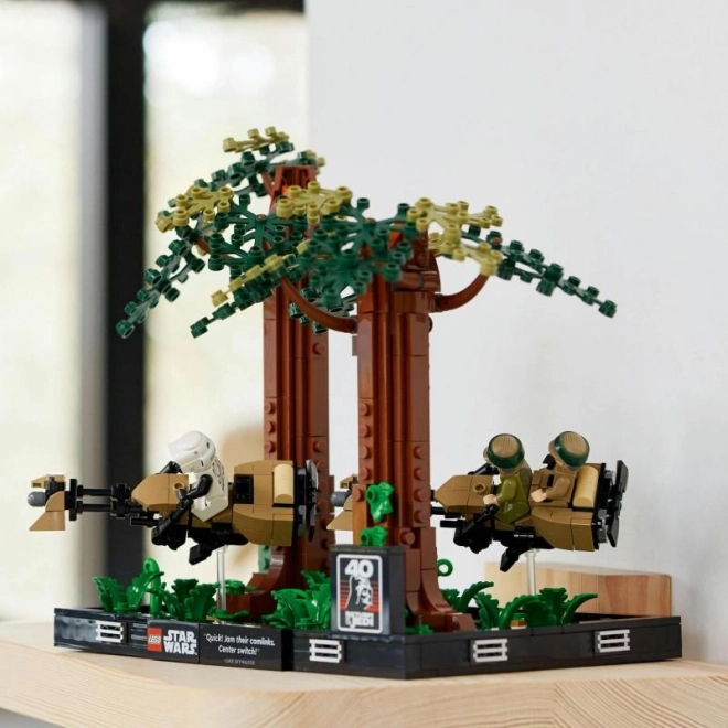 LEGO® Star Wars™ 75353 Achtervolging van speederbikes op de planeet Endor™ – diorama